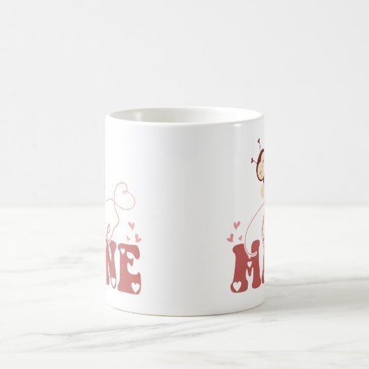 Mug Abee Mine Mignonne Saint Valentin Abee (Centre)