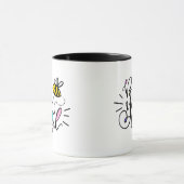 Mug Abee-YOU-tiful main lettrée (Centre)