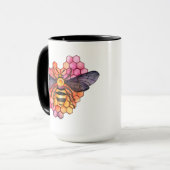 Mug Abeille à miel (Devant gauche)