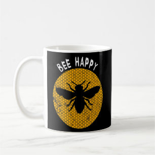 Mug Abeille Abeille Avoir Happy Honeycomb Abeige