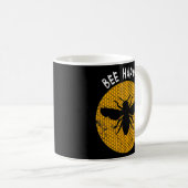 Mug Abeille Abeille Avoir Happy Honeycomb Abeige (Devant droit)
