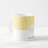Mug Abeille Awesome Miel d'argent Bee Personnalisé Mon (Devant gauche)