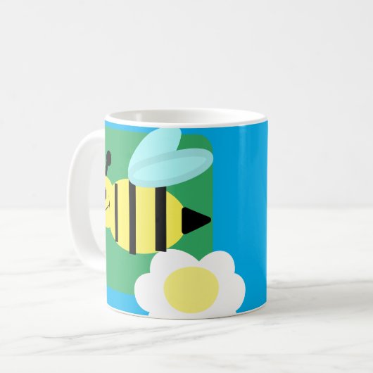 Mug Abeille boueuse (Devant gauche)