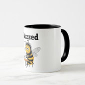 Mug Abeille Bourrée Drôle (Devant droit)