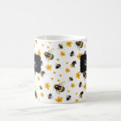 Mug Abeille de bosse personnalisée (Centre)