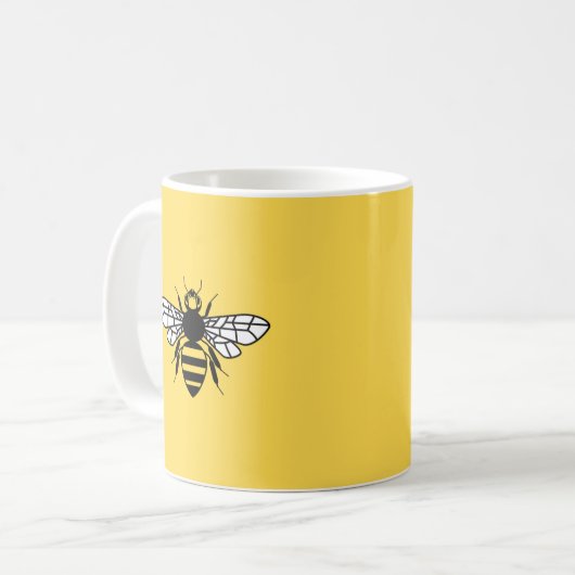Mug Abeille de Manchester (Devant gauche)