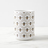 Mug Abeille de miel et apiculteur d'abeille de l'Ouest (Centre)