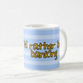 Mug abeille de travailleur - banquier (Devant droit)