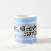 Mug abeille de travailleur - boucher (Centre)