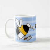 Mug abeille de travailleur - boucher (Gauche)