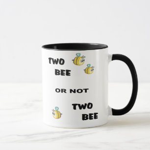 Mug Abeille deux abeille ou non deux