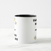 Mug Abeille deux abeille ou non deux (Centre)