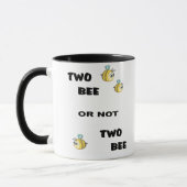 Mug Abeille deux abeille ou non deux (Gauche)