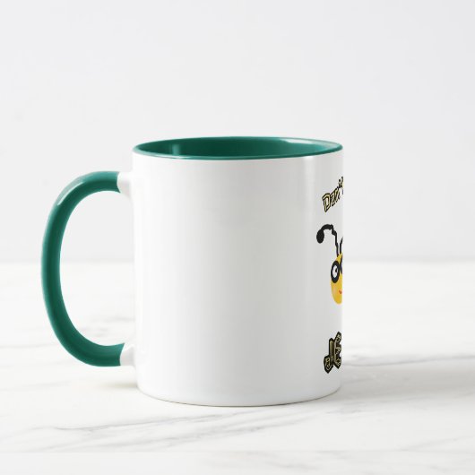 Mug Abeille drôle (Gauche)