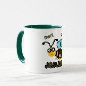 Mug Abeille drôle (Devant gauche)