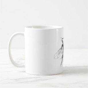 Mug Abeille en train de dessiner