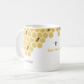 Mug Abeille et peigne (Devant gauche)