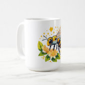Mug Abeille européenne (Devant gauche)