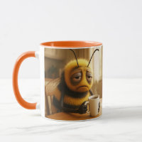 Abeille Fantastique Mignonne Très Fatiguée