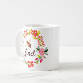 Mug Abeille fleurie (Devant gauche)