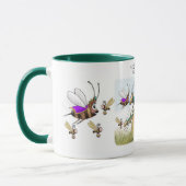 Mug Abeille Génial ! Mug, 11 oz (Gauche)