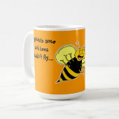 Mug Abeille heureuse (Devant gauche)