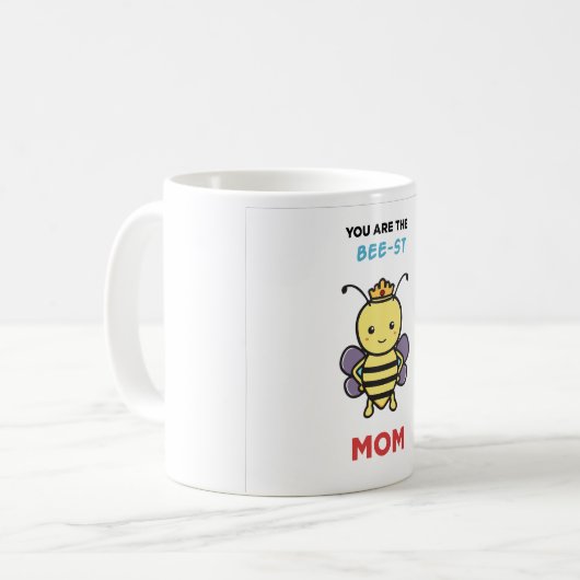 Mug Abeille heureuse (Devant gauche)