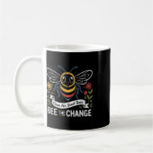 Mug Abeille Le changement Cute De l'environnement Sens (Gauche)