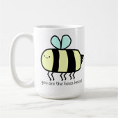 Mug abeille mignonne avec citation (Gauche)