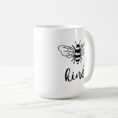 Mug Abeille noire (Devant droit)