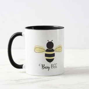 Mug Abeille Occupée Papeterie Fantaisiste Bureau