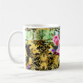 Mug Abeille rose vintage lunatique de la (Gauche)