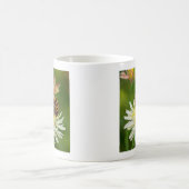 Mug Abeille sur Fleur blanche (Centre)