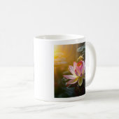 Mug Abeille sur fleur de lotus (Devant droit)
