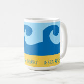 Mug Abeille sur la plage (Devant droit)