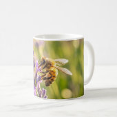 Mug Abeille sur lavande (Devant droit)