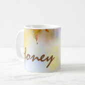 Mug Abeille Sur Une Fleur De Cerise (Devant gauche)