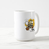 Mug abeille travaillant (Devant droit)