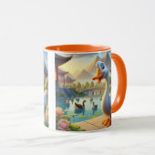 Mug abeilles (Devant droit)