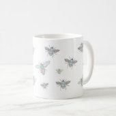 Mug Abeilles à bosses aléatoires (Devant droit)