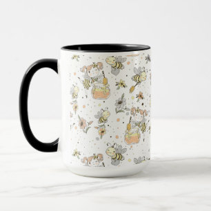 Mug Abeilles à Miel, Fées & Bébé Abeilles en Motif San