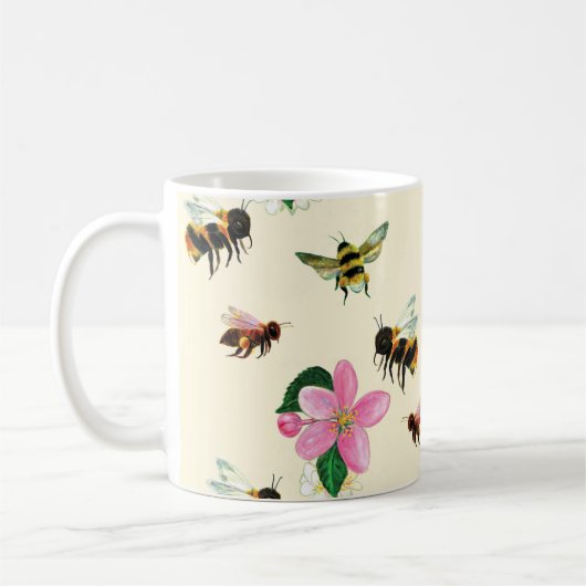 Mug Abeilles et bourdons (Gauche)