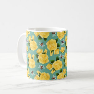 Mug Abeilles Et Roses