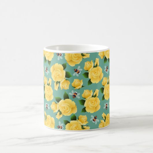 Mug Abeilles Et Roses (Centre)