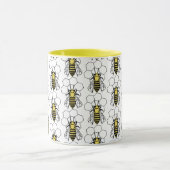 Mug - Abeilles jaune et noire (Centre)