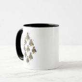 Mug Abeilles médiévales 2 (Devant gauche)
