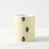 Mug Abeilles noir jaune or (Centre)