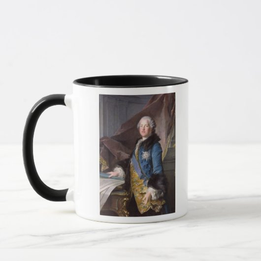 Mug Abel Francois Poisson Marquis de Marigny, 1755 (Gauche)