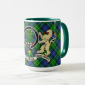 Mug Abercrombie Badge & Tartan Personnalisé (Devant droit)