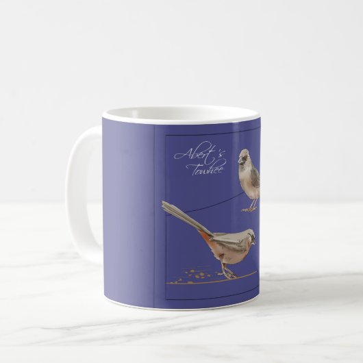 Mug Abert's Towhee (Devant gauche)